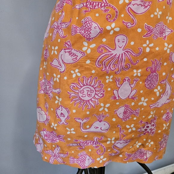 Lilly Pulitzer White Label Skirt Size 10 - Picture 6 of 14